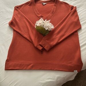 Lightweight. Deep V-neck,  extremely soft,  top. Worn once.